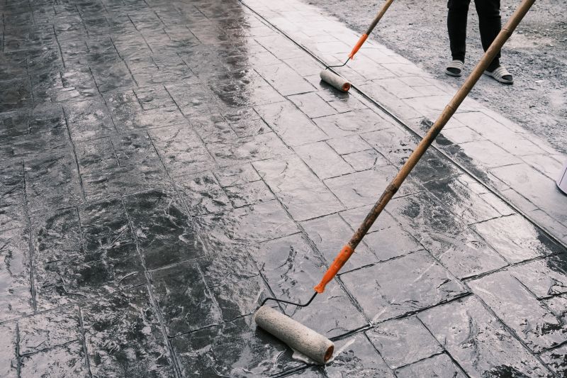 Decorative Concrete Repair in Williamsburg, VA