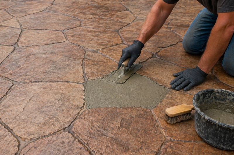 Decorative Concrete Repair in West Des Moines, IA