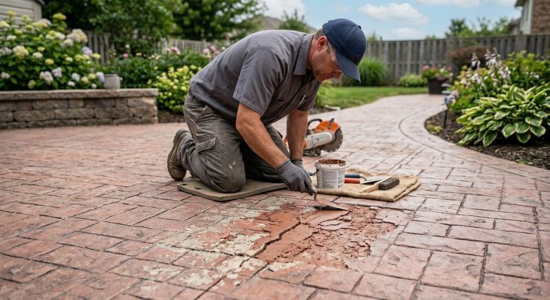 Decorative Concrete Repair in Fort Wayne, IN